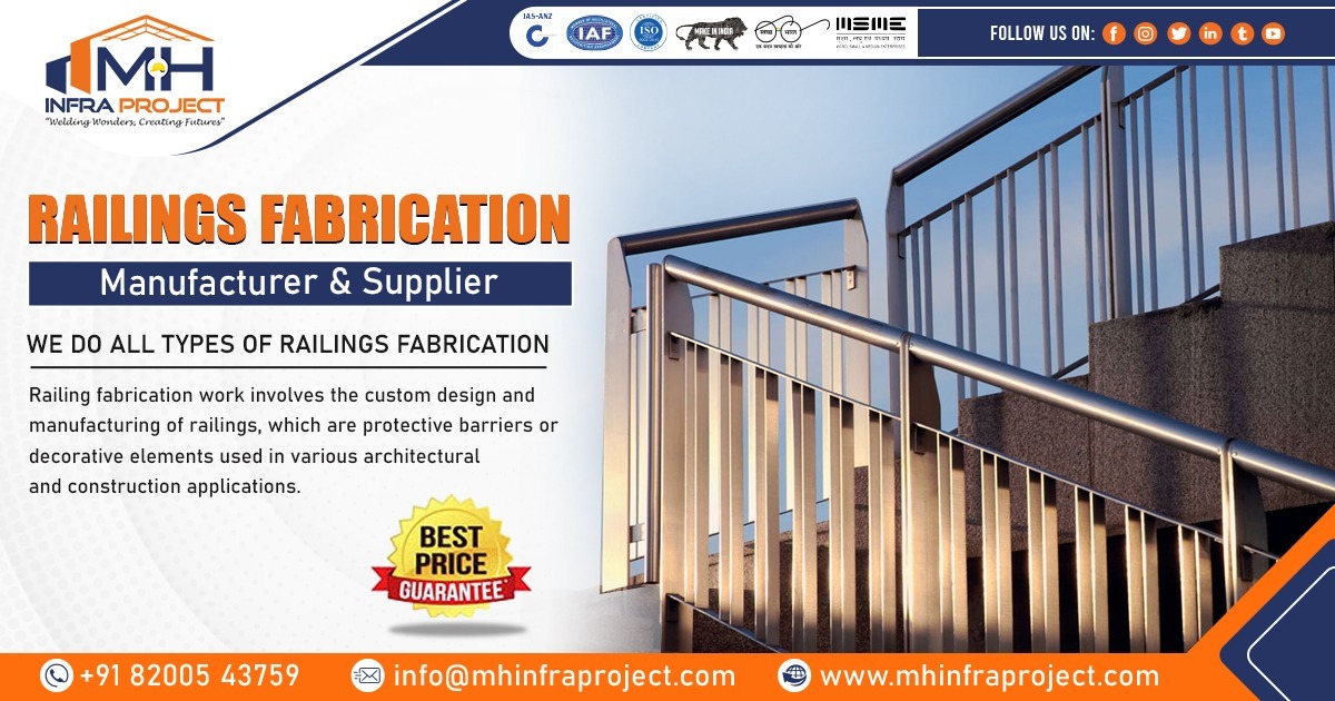 Railing Fabrication Services in Karnataka