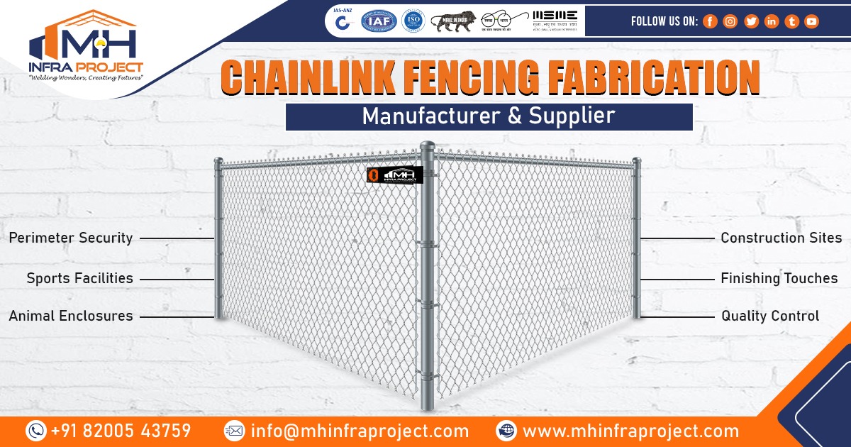 Supplier of Chain Link Fencing in Punjab