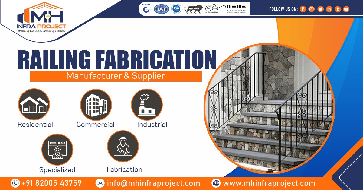 Railing Fabrication Services in Madhya Pradesh