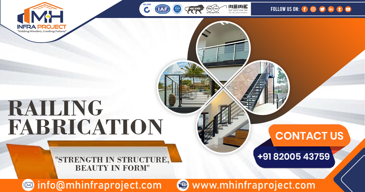 Railing Fabrication Services in Telangana