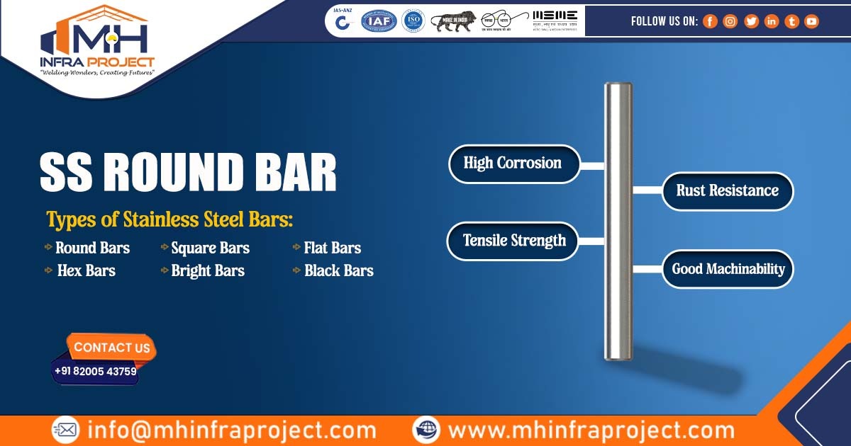 Stainless Steel Round Bars in Odisha
