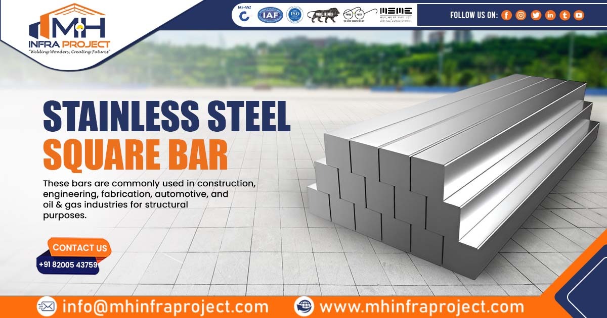 Stainless Steel Square Bar in Tamil Nadu