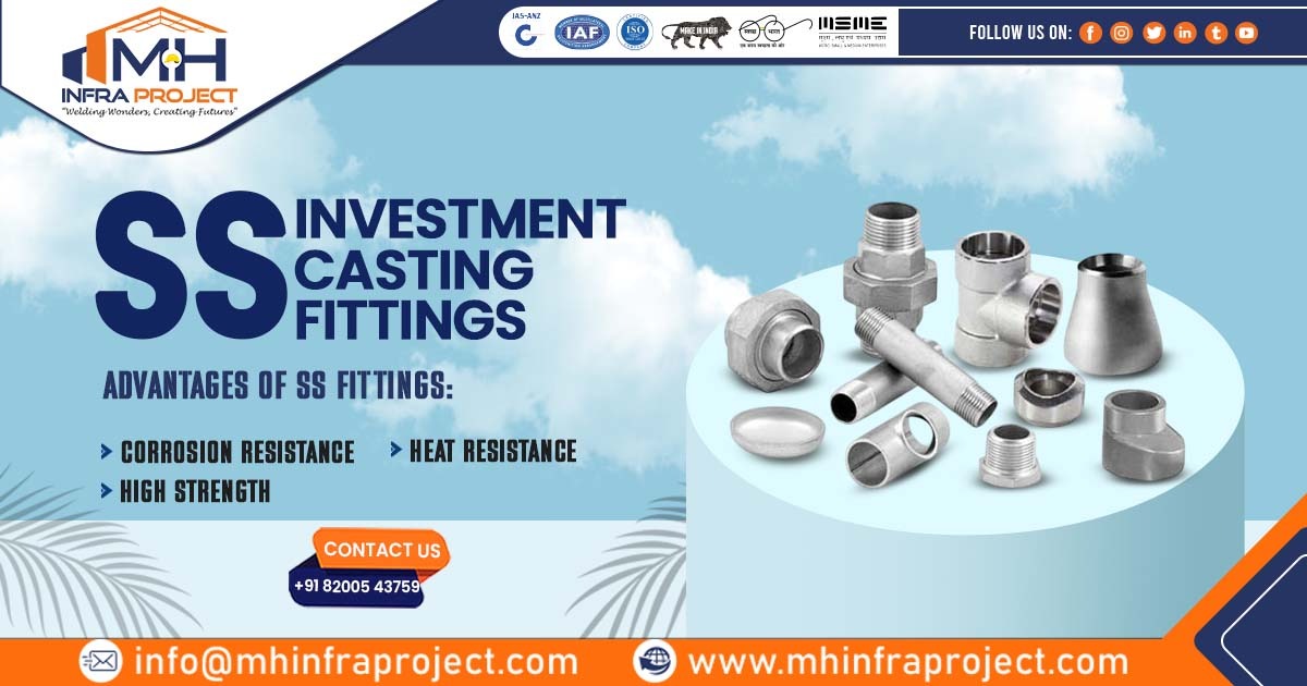 SS Investment Casting Fittings in Madhya Pradesh