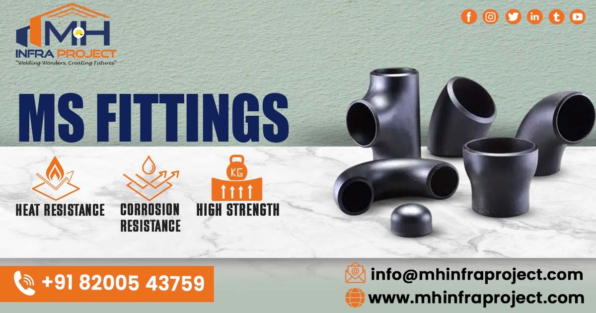 Mild Steel Fittings in Rajasthan