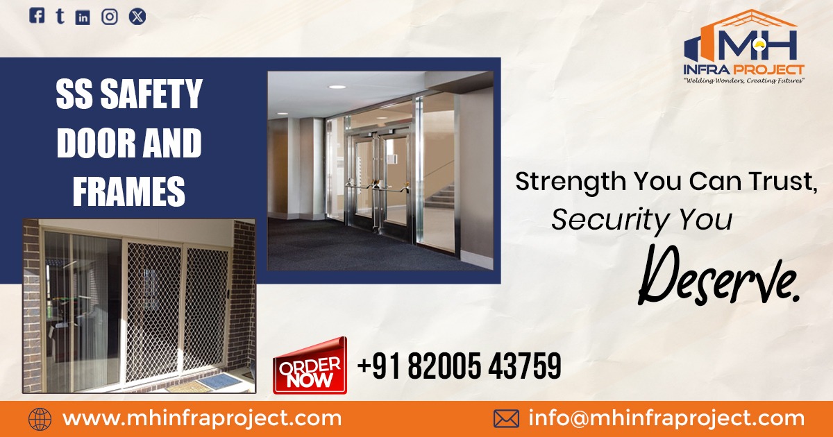 SS Safety Door and Frames in Assam
