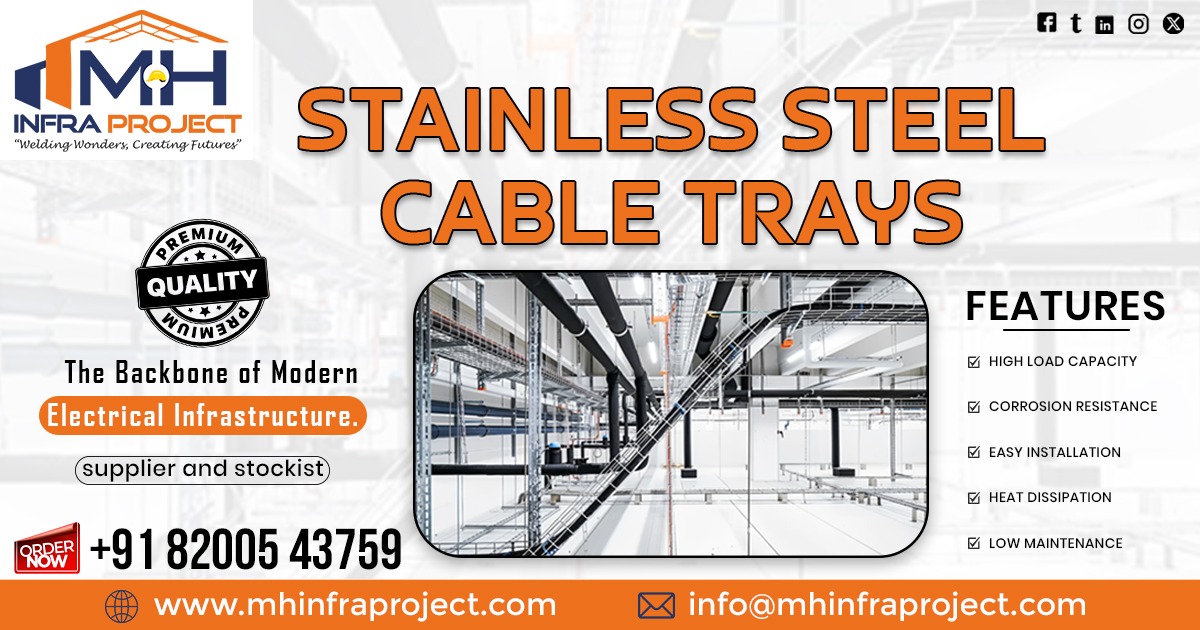 Stainless Steel Cable Trays in Bihar
