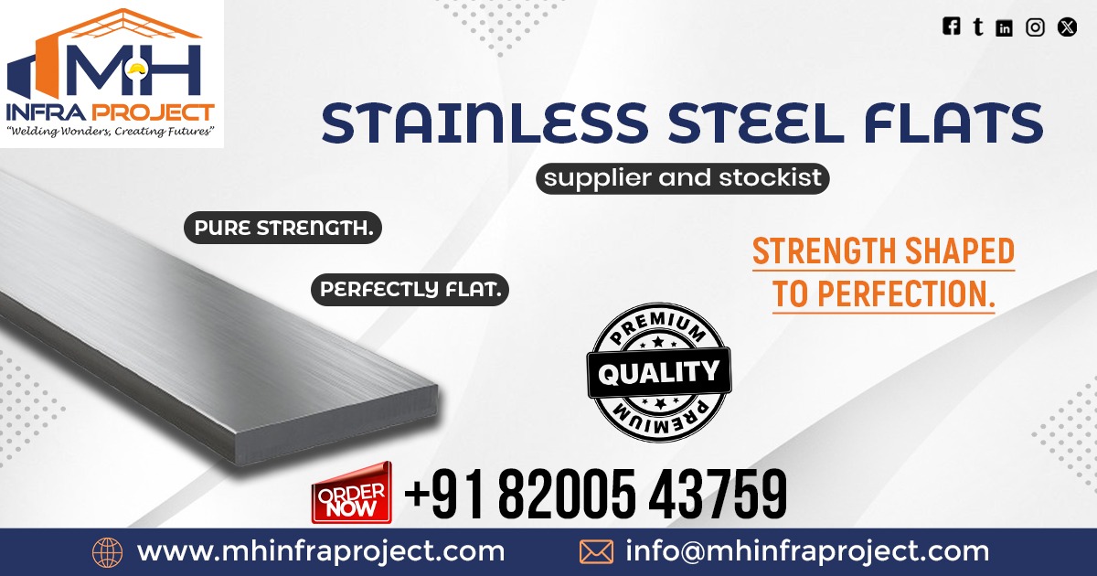 Stainless Steel Flats Supplier in Odisha