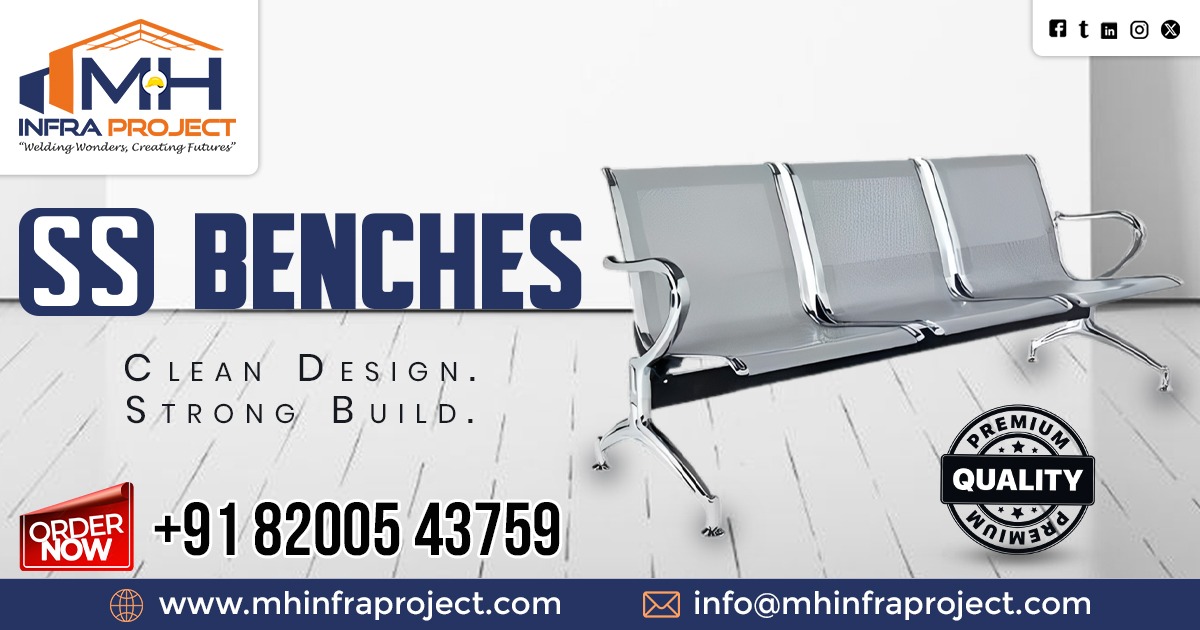 Stainless Steel Bench in Bihar