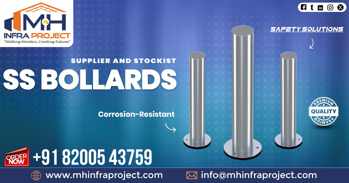 Stainless Steel Bollard in Gujarat