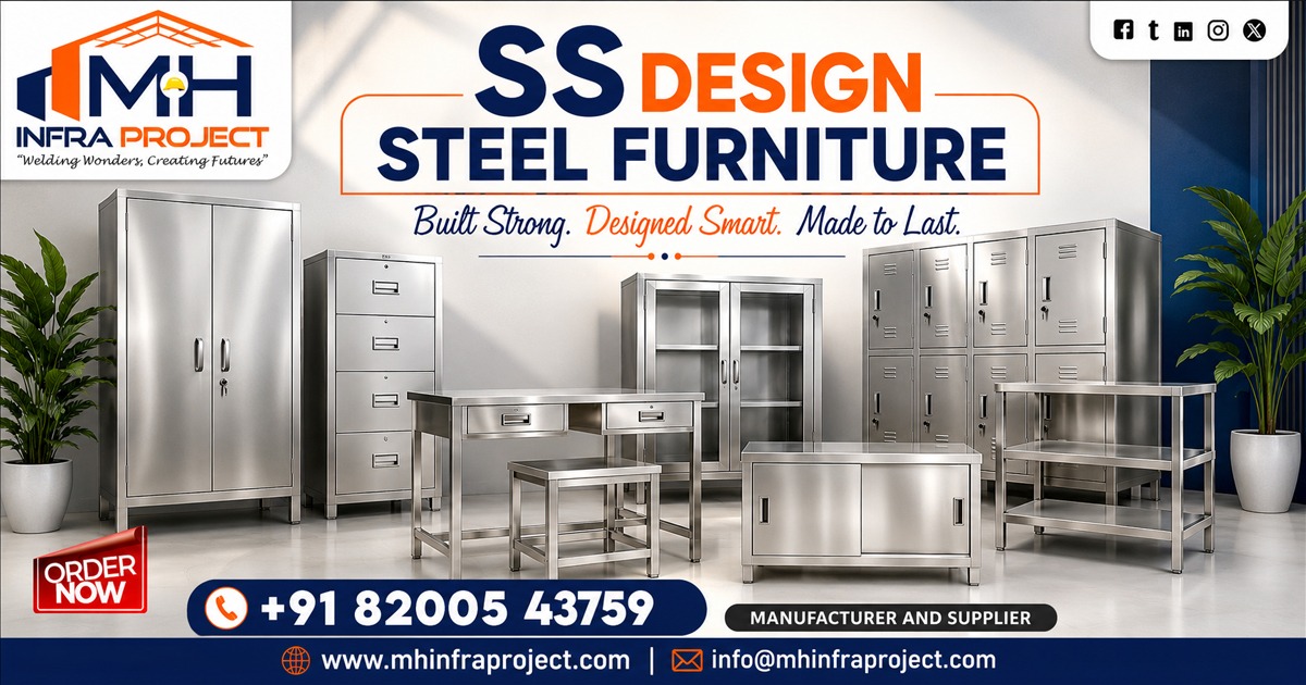 SS Design Steel Furniture in Tamil Nadu
