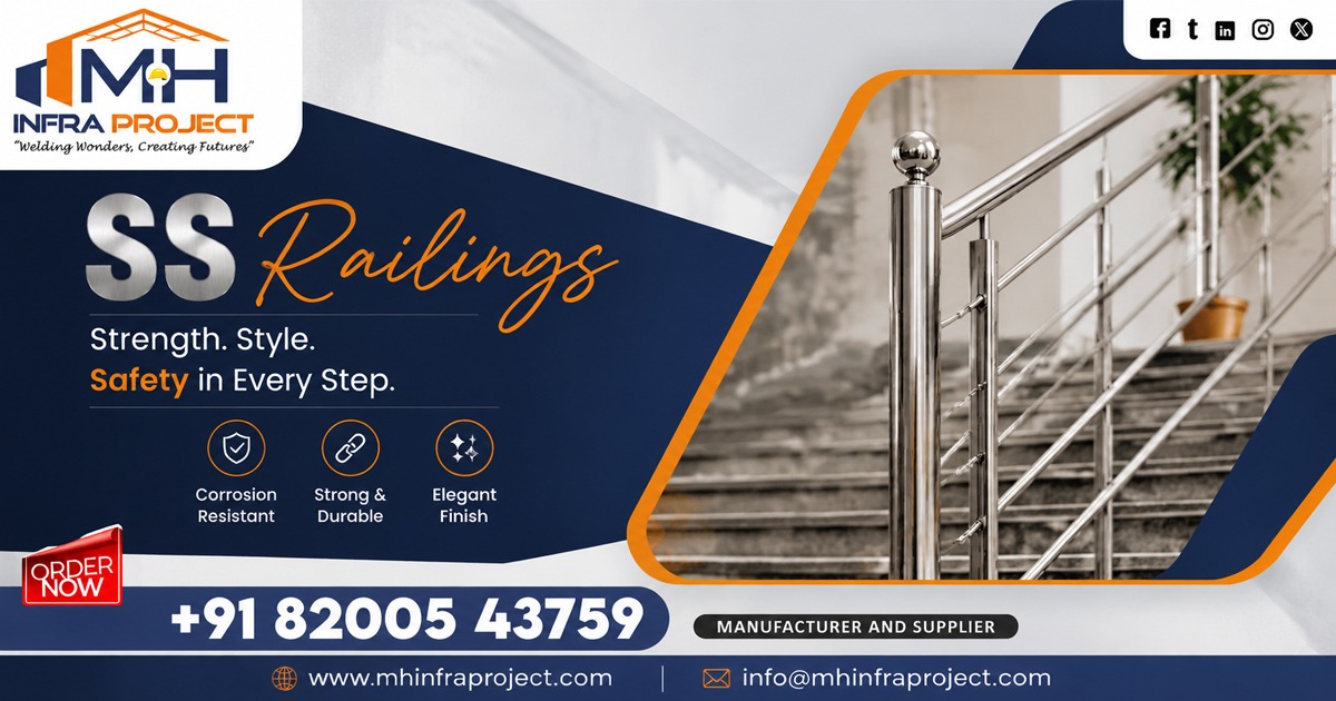 Stainless Steel Railings in Odisha