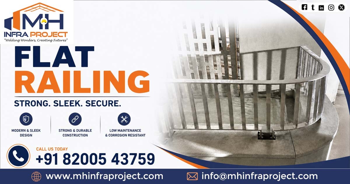 Flat Railing Supplier in Jharkhand