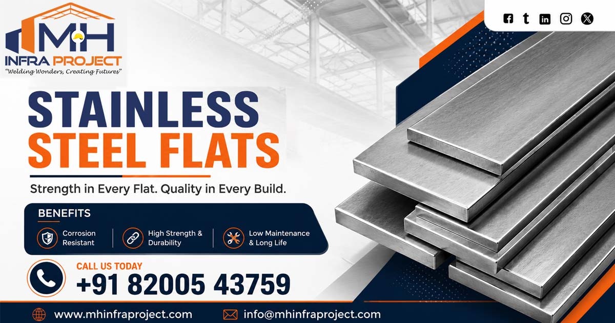 Stainless Steel Flats in Uttar Pradesh