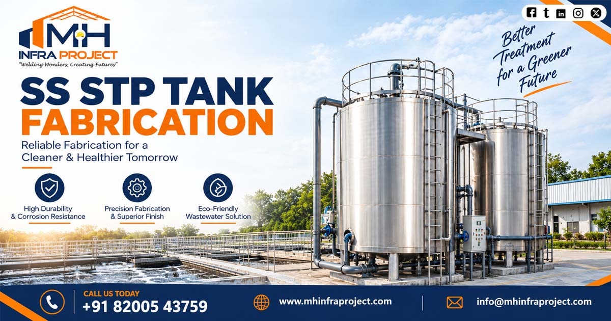 SS STP Tank Fabrication in Tamil Nadu