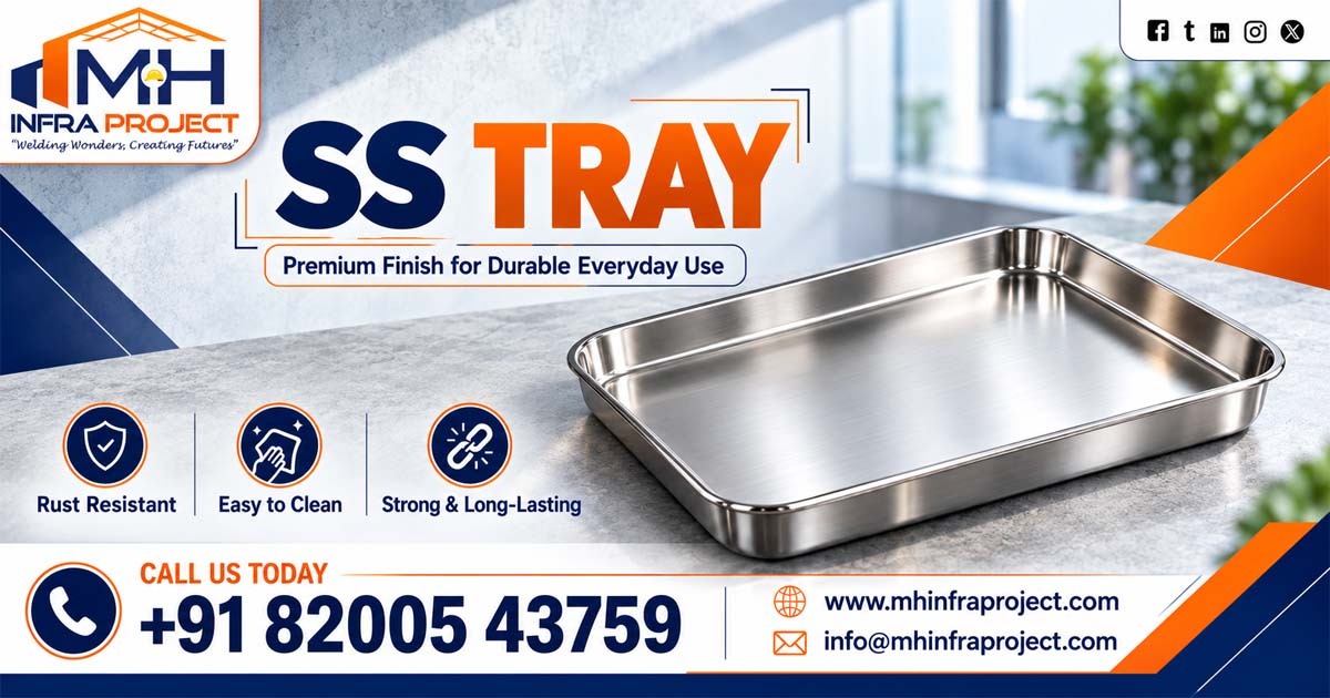 Stainless Steel Tray Supplier in Uttar Pradesh