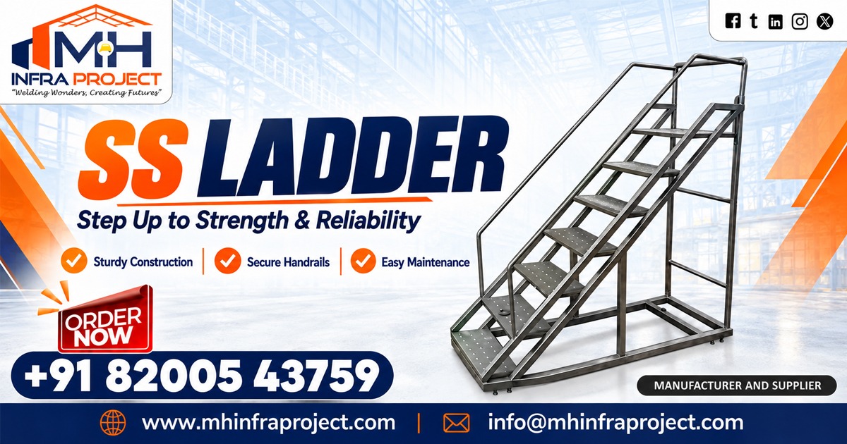 Stainless Steel Ladder in Karnataka