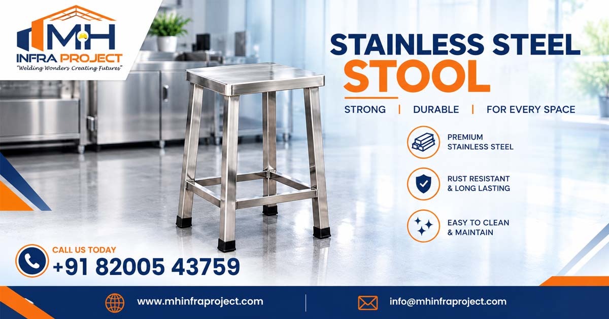 Stainless Steel Stool in Odisha
